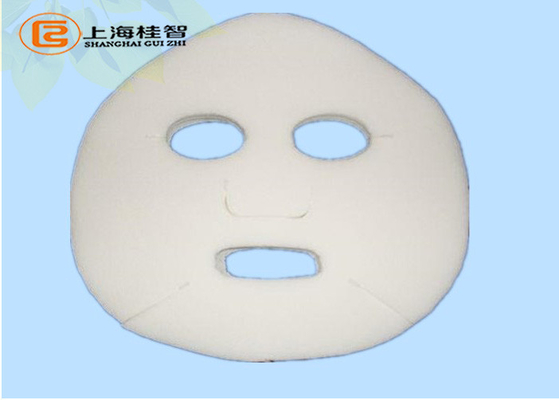 Putih Retan Water Facial Masker Kertas Promosikan Skin Repair Chitosan Nonwoven Fabric
