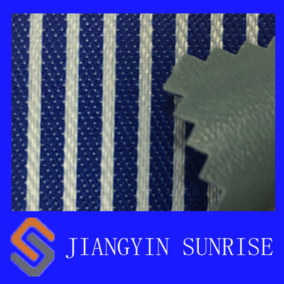 Water Resistant Sapphire Biru Rajutan Polyester Nylon 420D Oxford Fabric