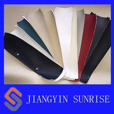 Lengkeng Grain Pola Kecil Rajutan PU Synthetic Leather Untuk Tas / Pakaian