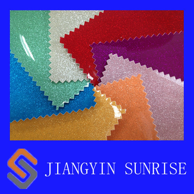 Colorful Rajutan PVC Synthetic Leather, bagasi Timbul Fabric Kulit