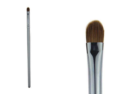 Kecil Perak Makeup rambut sintetis Concealer Brush / Bedak Brush