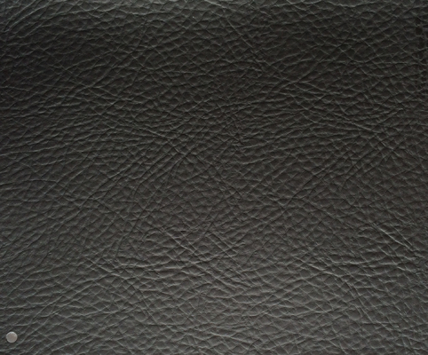 Matte Finish Hitam Faux Leather Pelapis Material Dengan Fabric Halus