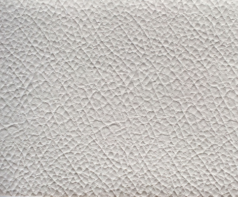 lichee Tekstur Putih Faux Kulit Jok Fabric, Halus Kulit Faux Untuk Sofa