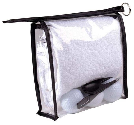 Kanvas Zipper Bank Bags Untuk Packing GOLF Bola Dan Handuk Baik Promosi Produk
