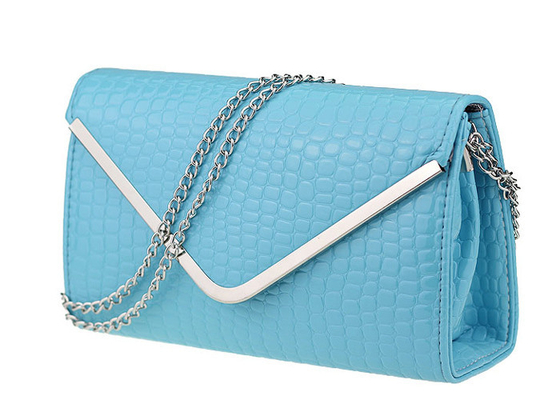 Kustom Klasik Faux Leather Messenger Bag untuk Wanita M1008