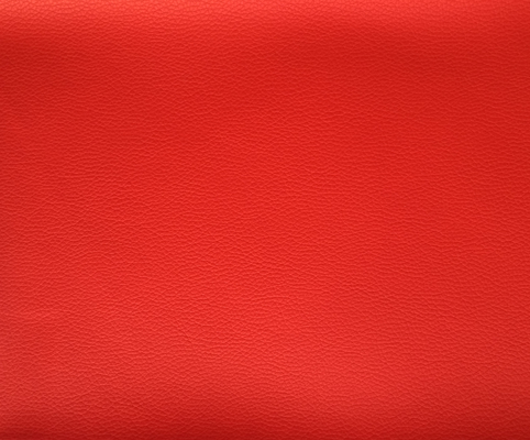Red Seat Cover Kulit Faux Auto Fabric Jok Dengan Matt Effect, ISO