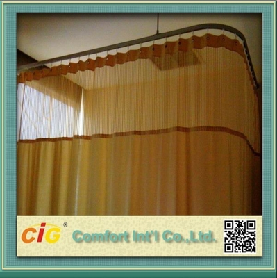 Multicolor Plain modern Curtain Fabric / 280cm Plain Rumah Sakit cutain Fabric