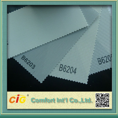 30% Polyester 70% PVC Jendela Sunscreen modern Tirai Fabric Solarscreen