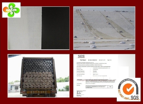 Bernapas mothproof Nonwoven Geotextile Fabric untuk Busana Medis dan Covers Pertanian