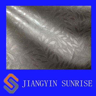 Plain lingkungan Weave PVC Kulit Buatan, Kulit sintetis Untuk Pelapis