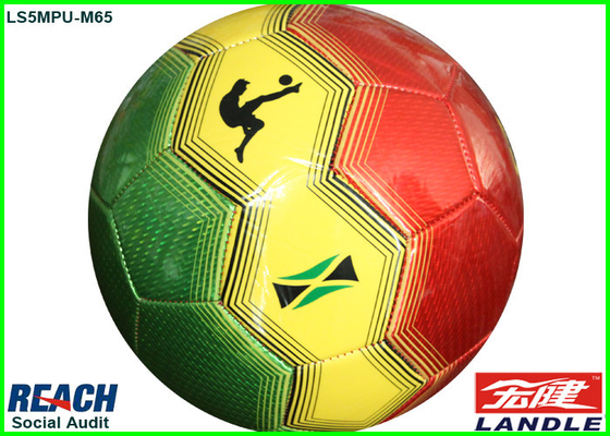 Kustom Colorful Balls Sepakbola / PU Synthetic Leather Bola Sepak Bola