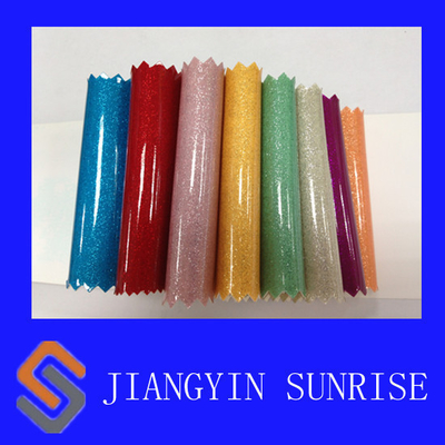 Colorful Rajutan PVC Synthetic Leather, bagasi Timbul Fabric Kulit