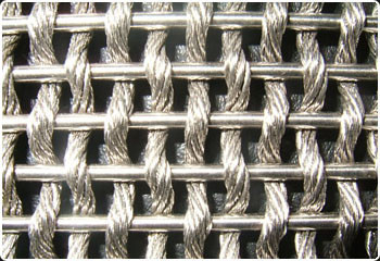302,304,304L, 316.316 Baja tali mesh, jaringan dekorasi Bayonet, dekoratif jaring kabel / Office mesh logam